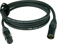 KLOTZ M5FM06 готовый микрофонный кабель MC5000, длина 6м, XLR/F Neutrik, металл - XLR/M Neutrik, металл