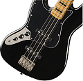 FENDER SQUIER SQ CV 70s JAZZ BASS LH MN BLK 4-струнная бас-гитара (левосторонняя модель), цвет черный