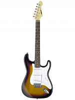 ARIA STG-003 3TS Гитара электрическая. Корпус: липа. Гриф: клён. Накладка на гриф: палисандр.