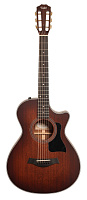 TAYLOR 322ce 12-Fret 300 Series гитара электроакустическая, форма корпуса Grand Concert, кейс