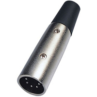 ROXTONE RX020M Разъем XLR кабельный, "папа", 5-контактный