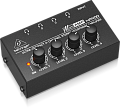 Behringer HA400  миниатюрный 4-канальный усилитель для стереонаушников
