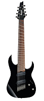 IBANEZ RGMS8-BK мультимензурная 8-струнная электрогитара, цвет черный