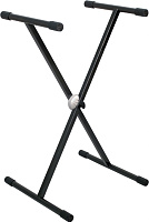 Proel EL150 Клавишная стойка "X", 1 уровень,  высота 560-970мм, "easy lock", макс. нагрузка 80кг, цвет: серый.В упаковке 5 шт.