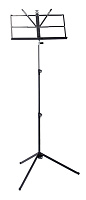 K&M 10040-000-55 пюпитр складной, 650-1240 мм, черный