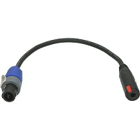 Klotz SCASP030  адаптер speakON  6,3 мм Jack моно (F)