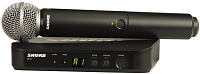 SHURE BLX24E/SM58 M17 662-686 MHz радиосистема вокальная с капсюлем динамического микрофона SM58