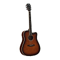 STARSUN DG220c-p Sunburst акустическая гитара, цвет санберст