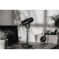 SHURE MV7-K гибридный широкомембранный USB/XLR микрофон для записи/стримминга речи и вокала, цвет черный