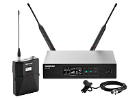 SHURE QLXD14E/150/O G51 радиосистема с поясным передатчиком и петличным микрофоном MX150C (круговой)