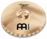 MEINL SC14MSW-B- тарелка Hi-Hat Medium Soudwave 14", покрытие Brilliant, сплав B12 (88% медь, 12% олово, следы серебра), серия SoundCaster Custom