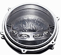MEINL HE-314  дарбука, алюминий, с джинглами 8" x 14 1/2", ручная ковка рисунка, настроечный ключ в комплекте
