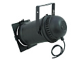 EUROLITE PAR-64 Spot Long with cable  bk Прожектор PAR, мощность лампы max 1000 Вт,   габаритные размеры (ДхШхВ):340 x 270 x 270 мм, масса 1.7 кг, для ламп с цоколем GX-16d, сетевой кабель в комплекте, лампа в комплект не входит