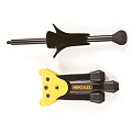 Hercules DS531BB Стойка для сопрано саксофона напольная с футляром