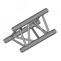 Dura Truss DT 33-100 straight Ферма алюминиевая, сечение 290х290мм, длина 100cм. Труба 50х2. Макс. распределенная нагрузка 750кг\м. Вес 4,9кг