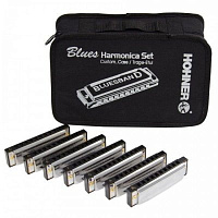 HOHNER Blues Band CDEFGABb (M91105) набор из 7 гармошек
