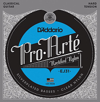 D'ADDARIO EJ31 стр. для кл. гит., Silver, Hard Tension