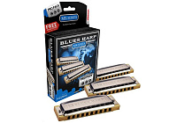 HOHNER Blues Harp 532/20 MS CGA (M5330XP), набор из 3 гармошек. Доступ на 30 дней к бесплатным урокам