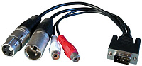 RME BO968, AES/EBU & SPDIF кабель 9 pole SubD на 2 x Cinch Digital, 2 x XLR Digital, для HDSP 9632, DIGI 96/8 PA, HDSPe AIO