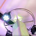 Dura Truss DT-Dyno Wheel 34 основание тотема, диаметр главной трубы: 50 мм. Толщина стенки: 2 мм. Материал: алюминий EN-AW 6082 T6 (AlMgSi1). В комплект входят: 4 полуконуса, 4 стальных штыря, 4 предохранительных зажима