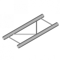 Dura Truss DT 22-150 straight Ферма алюминиевая, плоскоое сечение 220мм, длина 150см. Труба 35х2. Макс. распределенная нагрузка 187,5кг\м. Вес 2,1кг