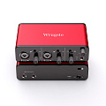 Wrugste GV-AR004  аудиоинтерфейс USB, 2 входа (комбинированные XLR/Jack)/2 выхода