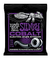 Ernie Ball 2731 струны для бас-гитары Cobalt Bass Power Slinky (55-75-90-110)