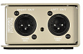 Radial JPC активный дибокс для звуковых карт и A/V, вход 2x RCA, сквозн. кан. 2x RCA, выход 2x XLR