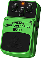 Behringer TO800 Педаль эффектов овердрайв с аутентичным ламповым звучанием