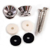 FENDER American Standard Series Strap Buttons Chrome втулки для крепления ремня, цвет хром