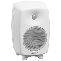 Genelec 8320AWM активный 2-полосный монитор, НЧ 4" 50 Вт, ВЧ 0.75" 50 Вт. Подставки. Опциональная настройка GLM калибратором. Белый