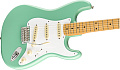 FENDER VINTERA '50S STRATOCASTER®, MAPLE FINGERBOARD, SEA FOAM GREEN электрогитара, цвет зелёный, в комплекте чехол