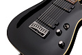 Schecter OMEN-8 BLK L/H Гитара электрическая, 8 струн, корпус липа, гриф клен, лады 24XJumbo, черный