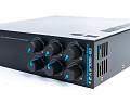CVGaudio TR-180LS V.2 Профессиональный экономичный Public Address микшер-усилитель 180 Вт 100 В / 4-16 Ом. Три линейных входа (Line In) 3х2RCA, два микрофонных входа TRS 6,35 мм (Mic In), mic 1 приоритетный, один линейный выход (Link Out) 2RCA, 2U
