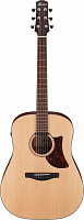IBANEZ AAD100E-OPN электроакустическая гитара, цвет натуральный