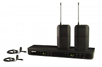 SHURE BLX188E/W85 M17 662-686 MHz двухканальная радиосистема с двумя петличными микрофонами Shure WL185