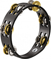 MEINL CTA2M-BK  тамбурин 8" (профессиональный), комбинированные джинглы (сталь и латунь), корпус - дерево, цвет - черный