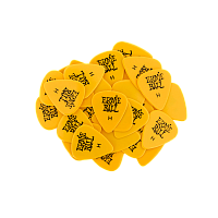 Ernie Ball 9127 медиатор, 0,94 мм, желтый цвет, логотип Ernie Ball