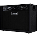 LANEY IRT60-212 гитарный ламповый комбоусилитель, серия IRONHEART, 60 Вт, 2х12", пружинный ревербератор, 2x6L6, Boost, Clean, Rhythm & Lead, Reverb,4-кнопочный футсвич, 526x715x288 мм, вес 38.5 кг