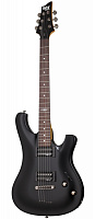Schecter SGR 006 MSBK Гитара электрическая, 6 струн, корпус липа, гриф клен, лады 22 Medium, мензура