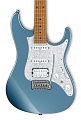 IBANEZ AZ2204-ICM PRESTIGE электрогитара, ольха, цвет ледяной металлик, в комплекте жесткий кейс