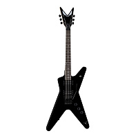 DEAN MLXF CBK  электрогитара типа «стелс», 22 лада, 24 3/4, HH, 1V+1T, floyd rose, цвет черный