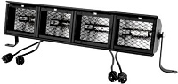 Eurolite Floodlights, 4 x R-7-s  Рампа - светильник рассеянного света четырехсекционный. Для лампы R7s 300W - 500W (117 мм). Симметричный рефлектор. Рамка для фильтра в комплекте.