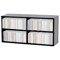 Glorious CD Box 180 Black подставка для хранения CD-дисков (180 шт.), цвет чёрный