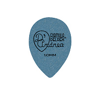 D'Andrea RD358 1.0HV  Медиатор гитарный, материал делрин, толщина 1.0 мм, жёсткий, серия Formula Delrex Non Standard, форма узкая капля, упаковка 72 шт.