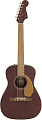 FENDER Malibu Player Burgundy Satin WN электроакустическая гитара, цвет бордовый