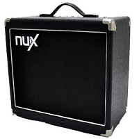 NUX Mighty30X Гитарный комбо 30 ватт. 3-полосный Эквалайзер (BASS, MID и TREBLE), 6 типов усилителей