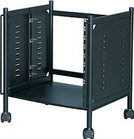SOUNDKING DF138 напольная рэковая стойка 10U закрытая по бокам, колеса, сталь