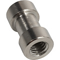QUIK LOK ADC002 адаптер 3/8" "мама" и 1/4" "мама" для установки светильников, ламп, софтбоксов, вспышки на микрофонную стойку
