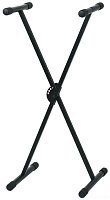 GEWA FX Keyboard Stand Black стойка клавишная Х-образная одинарная складная, черная